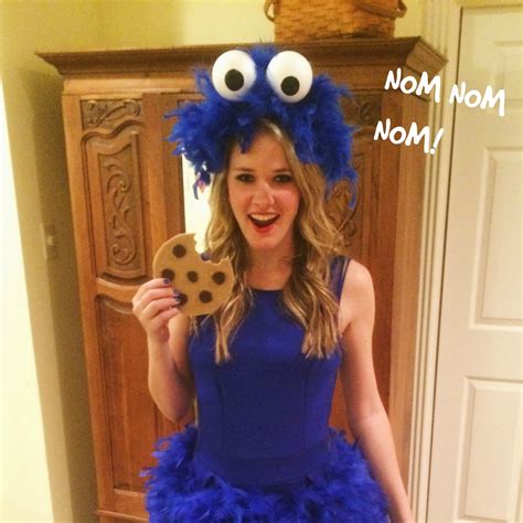 DIY cookie monster costume | Cookie monster costume, Monster costumes, Blue costumes