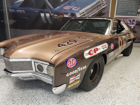 Mario Andretti's 1967 Daytona 500 winning Mercury Cyclone on display at ...