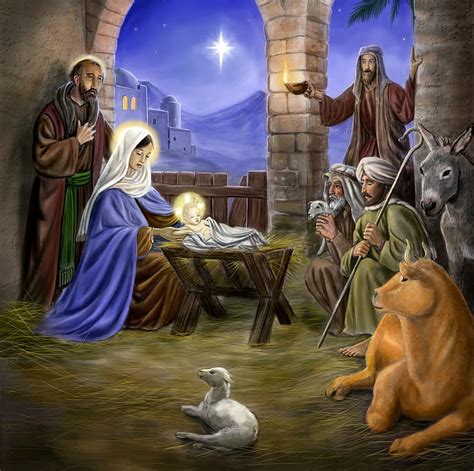 Jesus Christ Birth Wallpaper