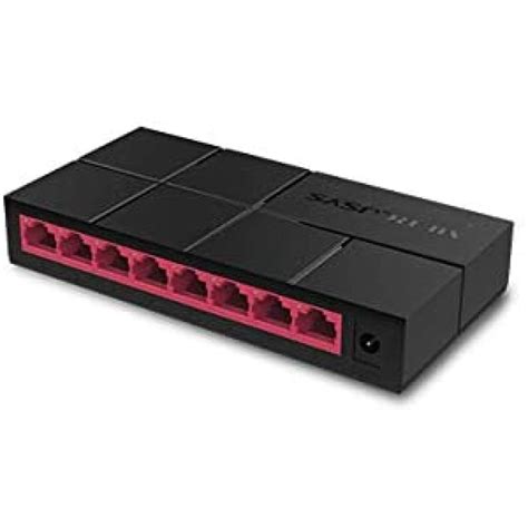 Mercusys MS108G Switch 8 Puertos Gigabit 10/100/1000Mbps | PcComponentes.com