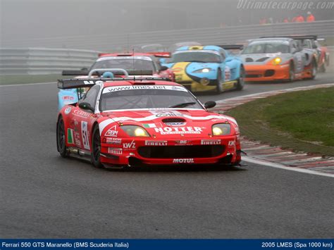 Ferrari 550 Maranello GTS group GT (2000) - Racing Cars