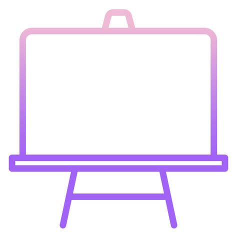 Blackboard Icongeek26 Outline Gradient icon