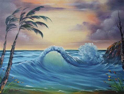 Ocean Breeze Painting by Sead Pozegic - Fine Art America