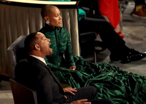 Will Smith slaps Chris Rock at Oscars Following joke made about Jada