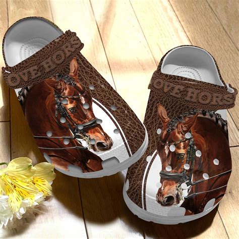 Love Horse Slippers - Design by Crocodile