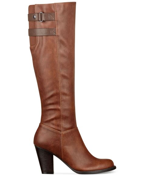 Lyst - Pink And Pepper Pink & Pepper Avenue Tall Shaft Boots in Brown