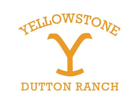 Yellowstone Dutton Ranch Logo PNG vector in SVG, PDF, AI, CDR format