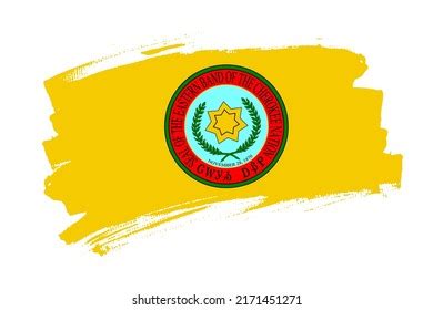 Flag Eastern Band Cherokee Indians Ebci Stock Vector (Royalty Free ...