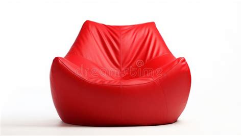 High Quality Bean Bag Chair Isolated on White Background Stock ...