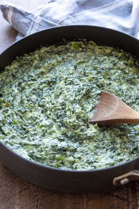 Easy Creamed Spinach | The Blond Cook