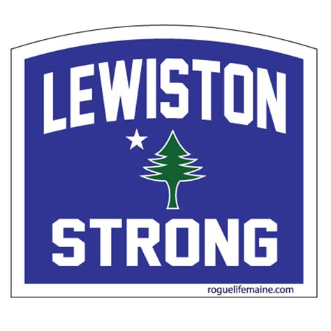 Lewiston Strong STICKER