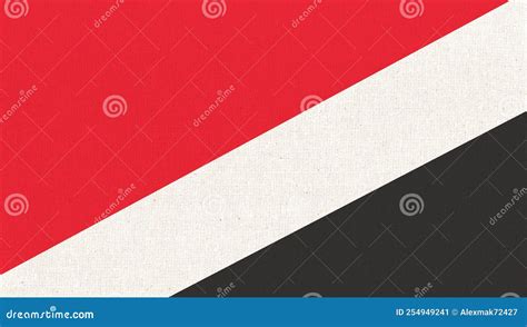 Flag Of Sealand. National Flag Of Sealand On Fabric Surface. Island ...