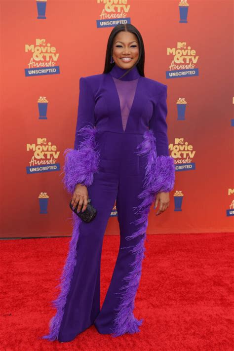 'Fancy Ain’t Fancying': Garcelle Beauvais’ Purple Jumpsuit Has Fans Bringing Up Her Previous ...