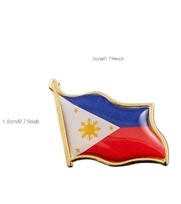 ENAMEL PIN - PHILIPPINE FLAG – Chuchay Supermarket 2