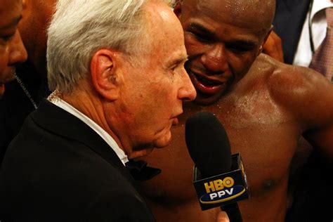 Larry Merchant recalls his famous on-screen spat with Floyd Mayweather - Bad Left Hook