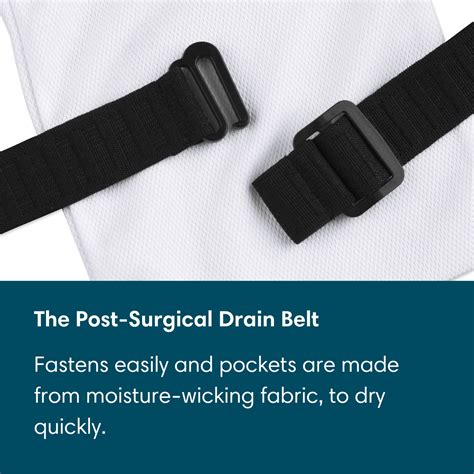 JP Drain Belt - Post Surgical Shower Belt - Brobe - Brobe International, Inc.