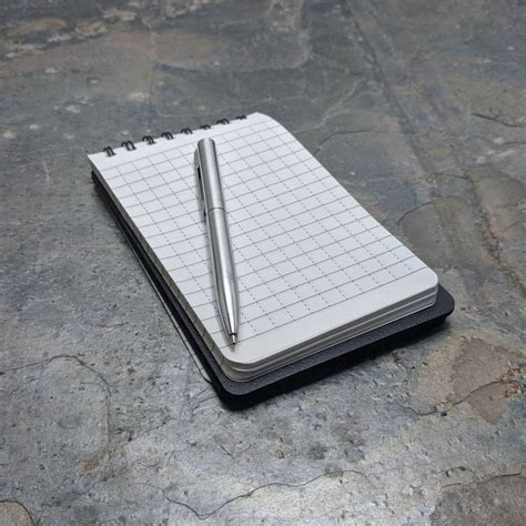 This Carbon Fiber Notebook Is Strong and Its Pages Are Waterproof