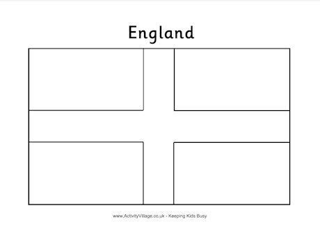 England flag colouring page Flag Coloring Pages, Coloring Books ...