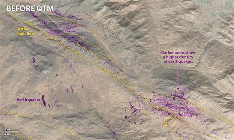 Every three minutes, an earthquake strikes in California