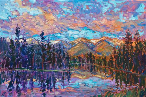 Montana Sky - Purchase Contemporary Impressionism Prints by Erin Hanson