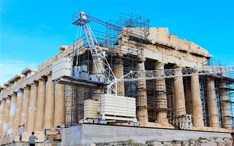 Inside the Parthenon restoration project | Baring the Aegis