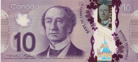 Canada 10 Dollar Polymer Note 2013|World Banknotes & Coins Pictures | Old Money, Foreign ...