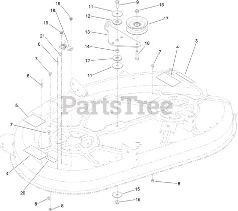 Toro 132-9310 - Toro Service Deck Kit for 42" Riding Mower 42 INCH DECK ...