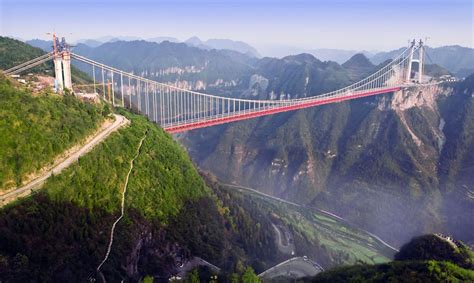 Great photos of the Aizhai Suspension Bridge in China | BOOMSbeat