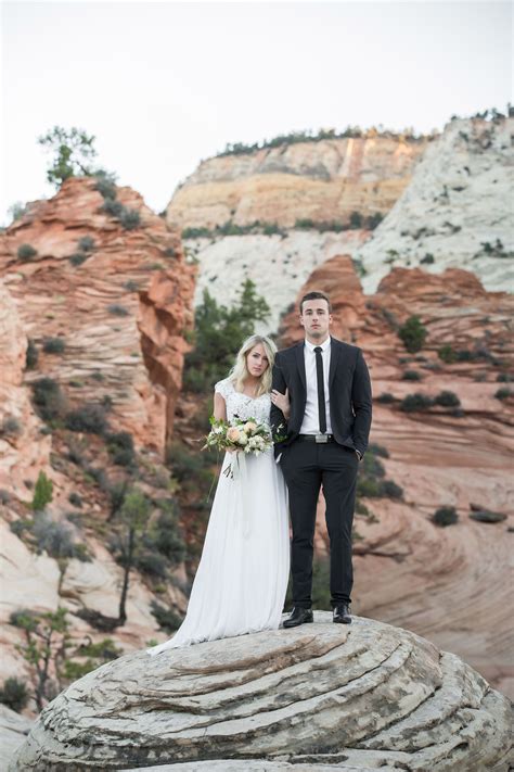 zion national park wedding photography — Tyler Rye Photographer ...