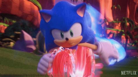 Shocked Sonic The Hedgehog GIF - Shocked Sonic The Hedgehog Sonic Prime - Discover & Share GIFs