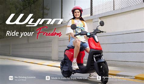 Bajaj YULU Wynn Electric Scooter Launched In India At Rs 55,555 ...