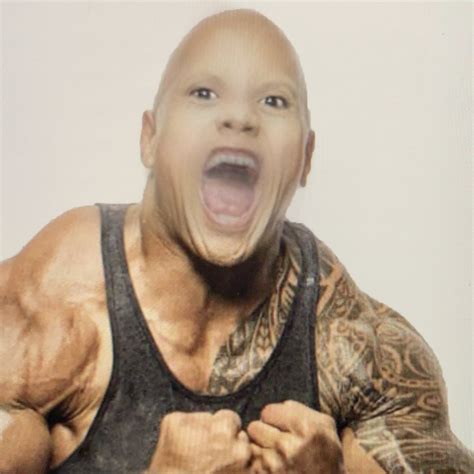 The Rock Meme With Baby