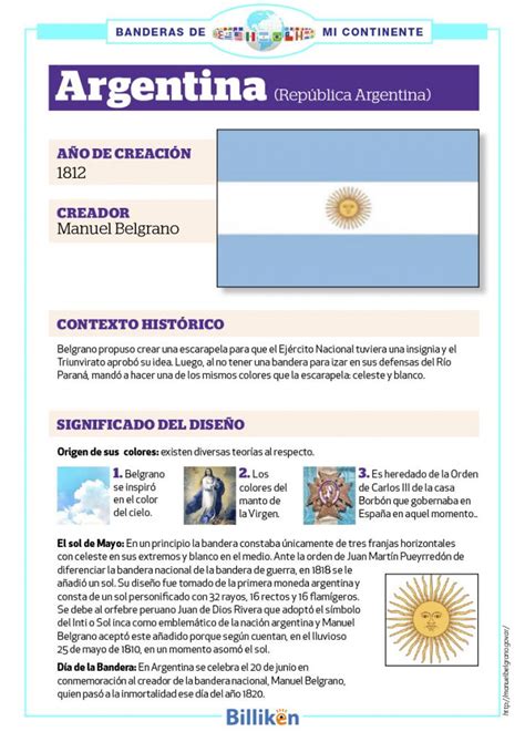 Bandera de Argentina: historia, origen y significado - Billiken