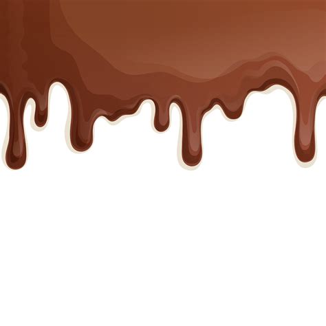 Chocolate Drip Vector