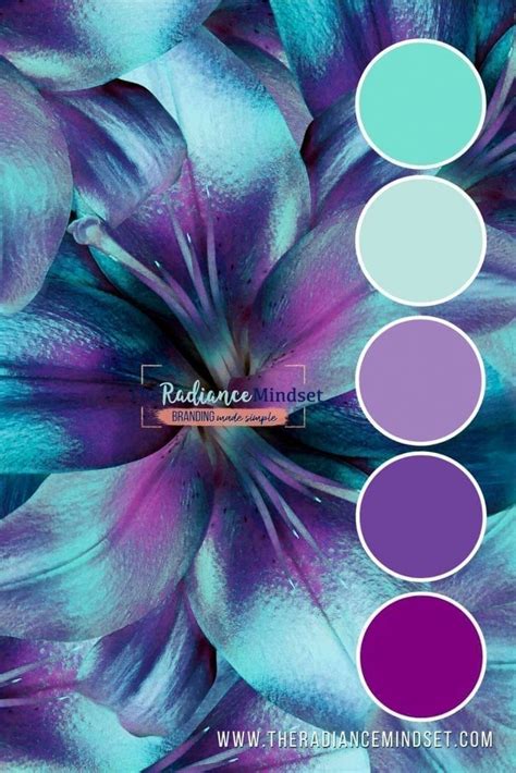 20+ Purple And Turquoise Color Scheme – The Urban Decor