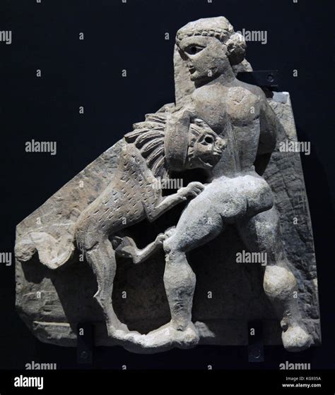 Hercules with nemean lion Stock Photo - Alamy