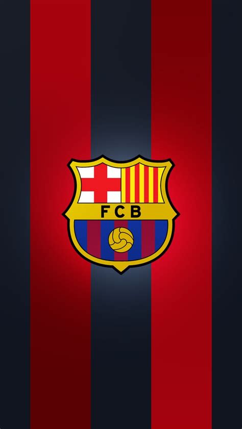 FC Barcelona Team Crest and Trophies