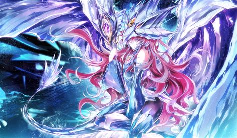 Yu-Gi-Oh, anime, artwork, Nekroz Of Gungnir, anime girls, 720P HD Wallpaper