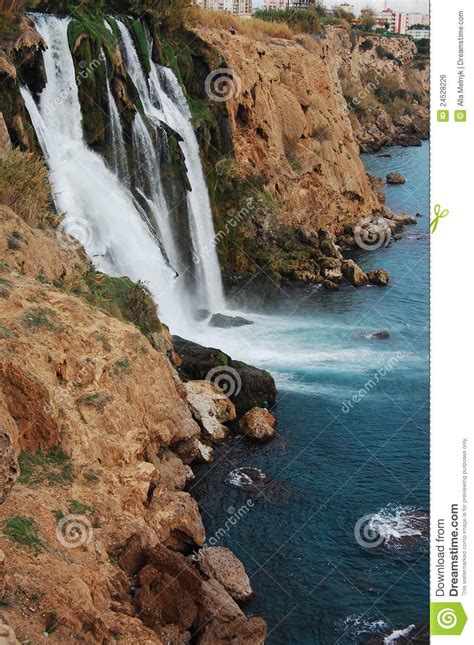 Waterfalls in Antalya stock photo. Image of landscape - 24528226