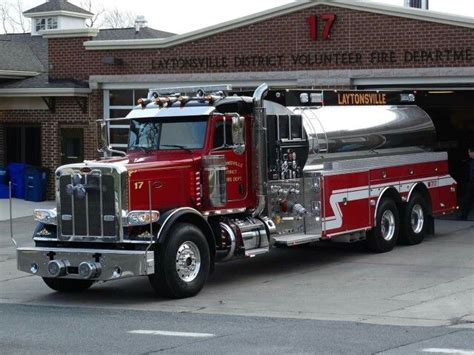 Laytonsville District Volunteer Fire Dept. W717 Peterbilt 389 | Fire trucks, Emergency vehicles ...