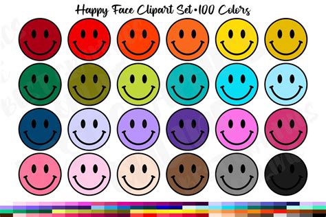 Regular Smiley Face Emoji Clipart