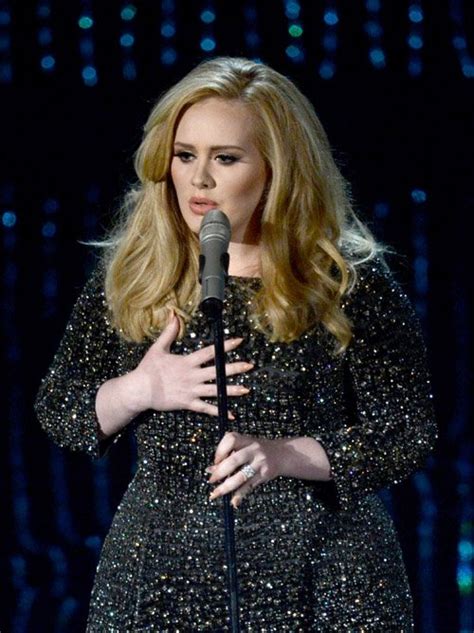 Celeb Diary: Adele @ The Oscars 2013