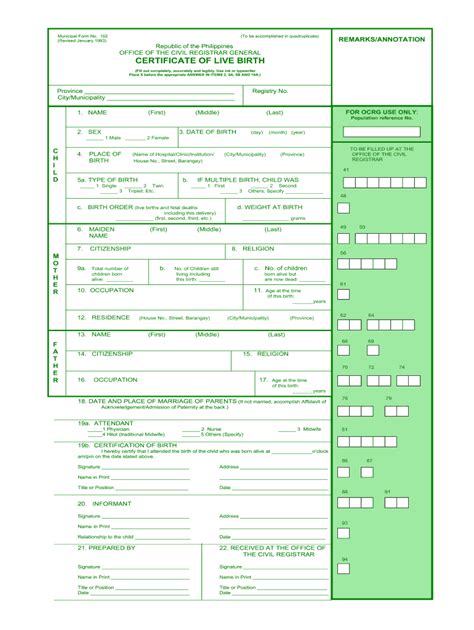 Fake Birth Certificate Maker Philippines Getting a fake birth ...