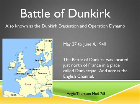 PPT - Battle of Dunkirk PowerPoint Presentation, free download - ID:1710393