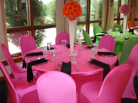 Party Decor offers Chair Covers for every event!