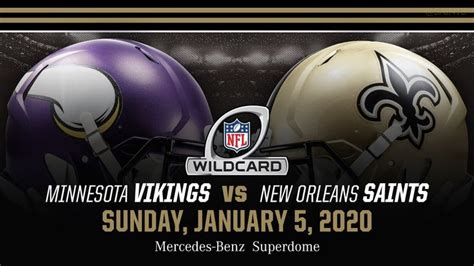 Vikings vs Saints 2020 Wildcard Playoffs. #Whodat #GeauxSaints | New orleans saints, Nfl ...