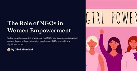 The Role of NGOs in Women Empowerment