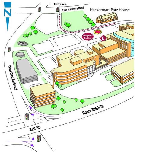 Map and Directions - Lehigh Valley Health Network - A Passion For Better Medicine