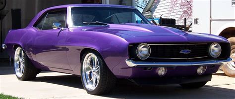 Probably one of VERY few Purple cars I would own/drive... | Purple car, Camaro, Classic cars muscle