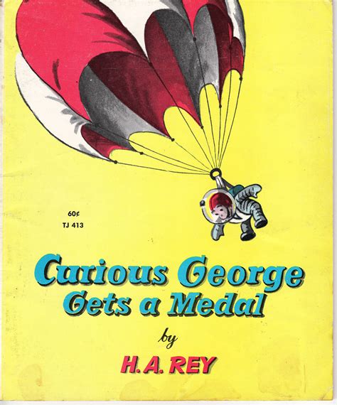 Items similar to Vintage Children's Book Curious George Gets a Medal by H.A. Rey on Etsy